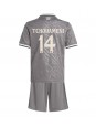 Real Madrid Aurelien Tchouameni #14 Kolmaspaita Lasten 2024-25 Lyhythihainen (+ shortsit)